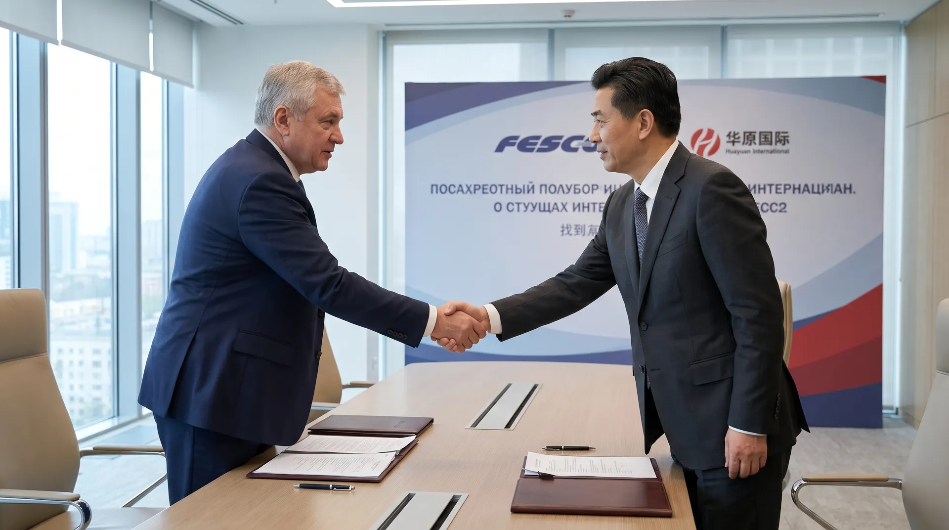 FESCO a négocié avec le hub chinois Datong: nouvelles routes de la province du Shanxi
