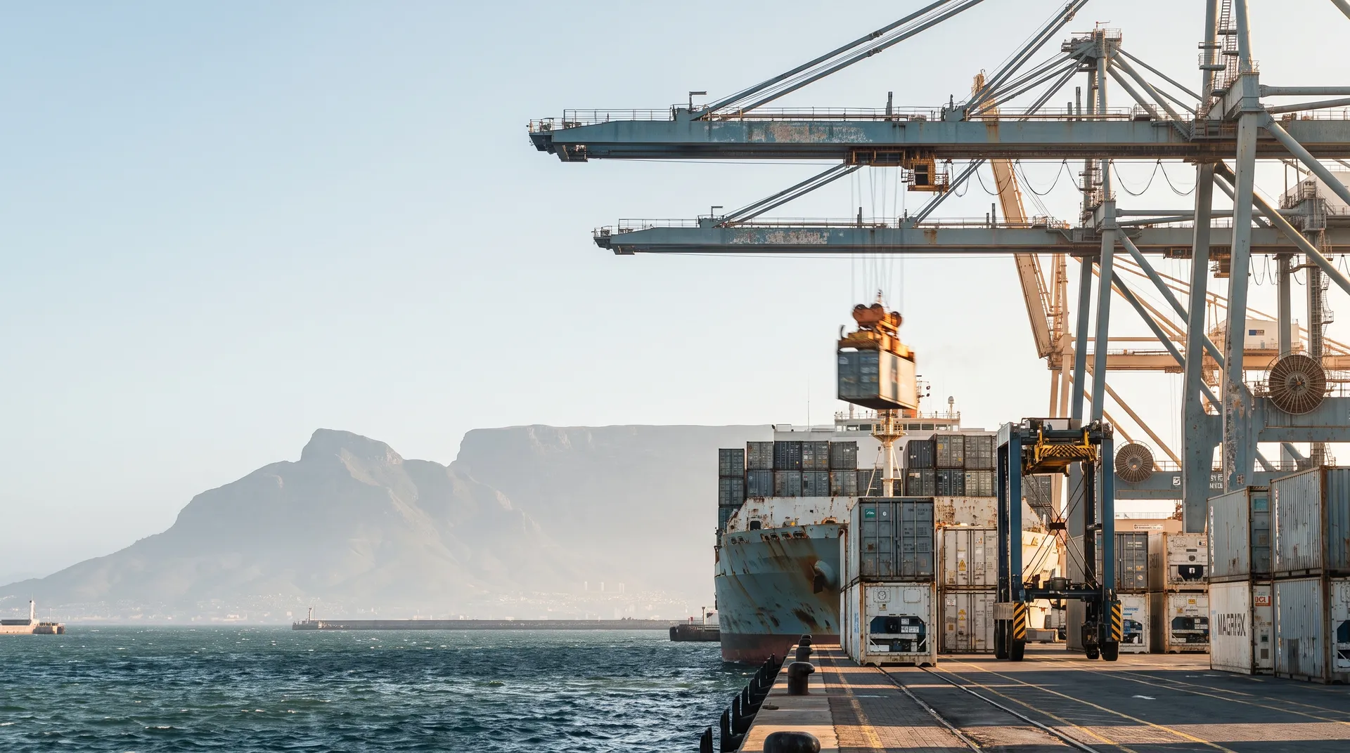 Le Cap réduit l'attente des navires de 115 à 44 heures