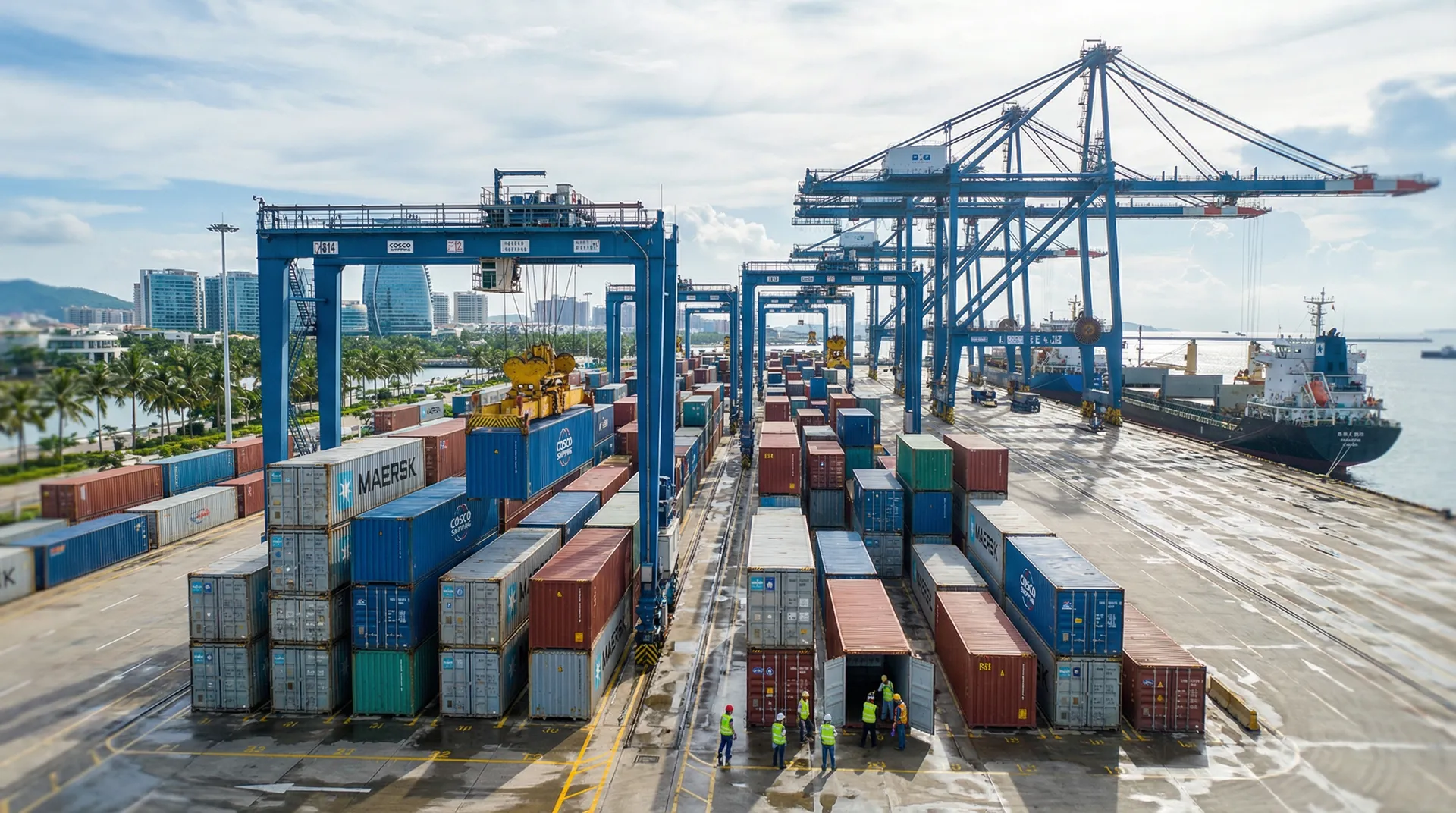 La Chine accélère le commerce via le port de Hainan