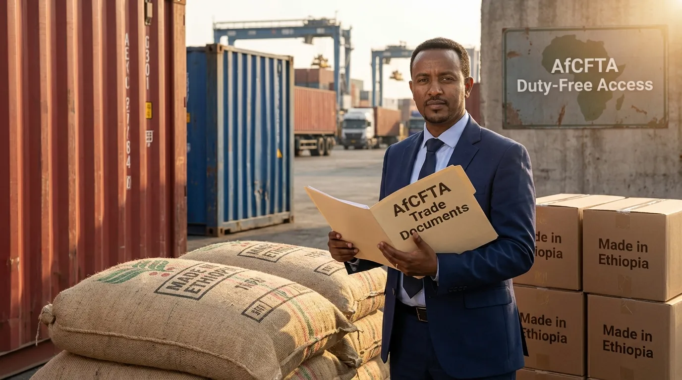 L'Éthiopie lance un commerce en franchise de droits sur l'Afrique via l'AfCFTA