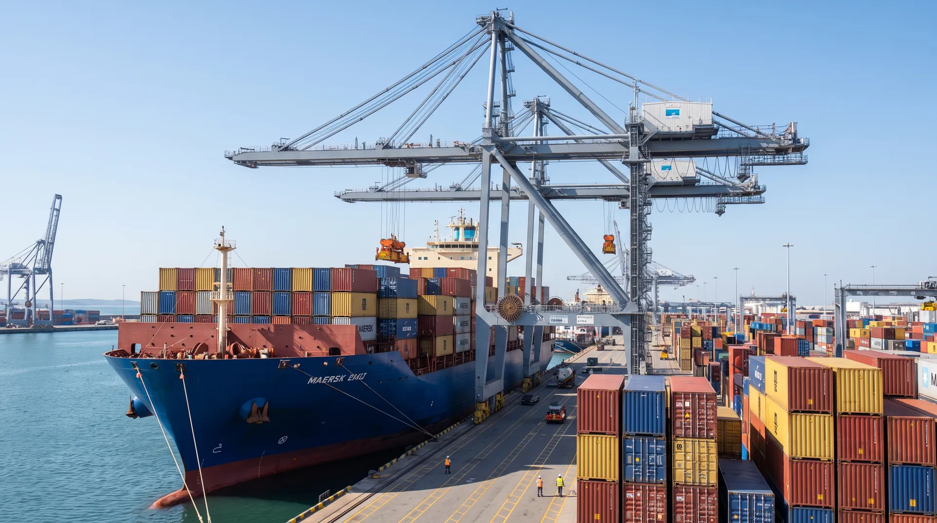 Maersk a relevé ses prévisions: les taux baissent lentement, sans s'effondrer