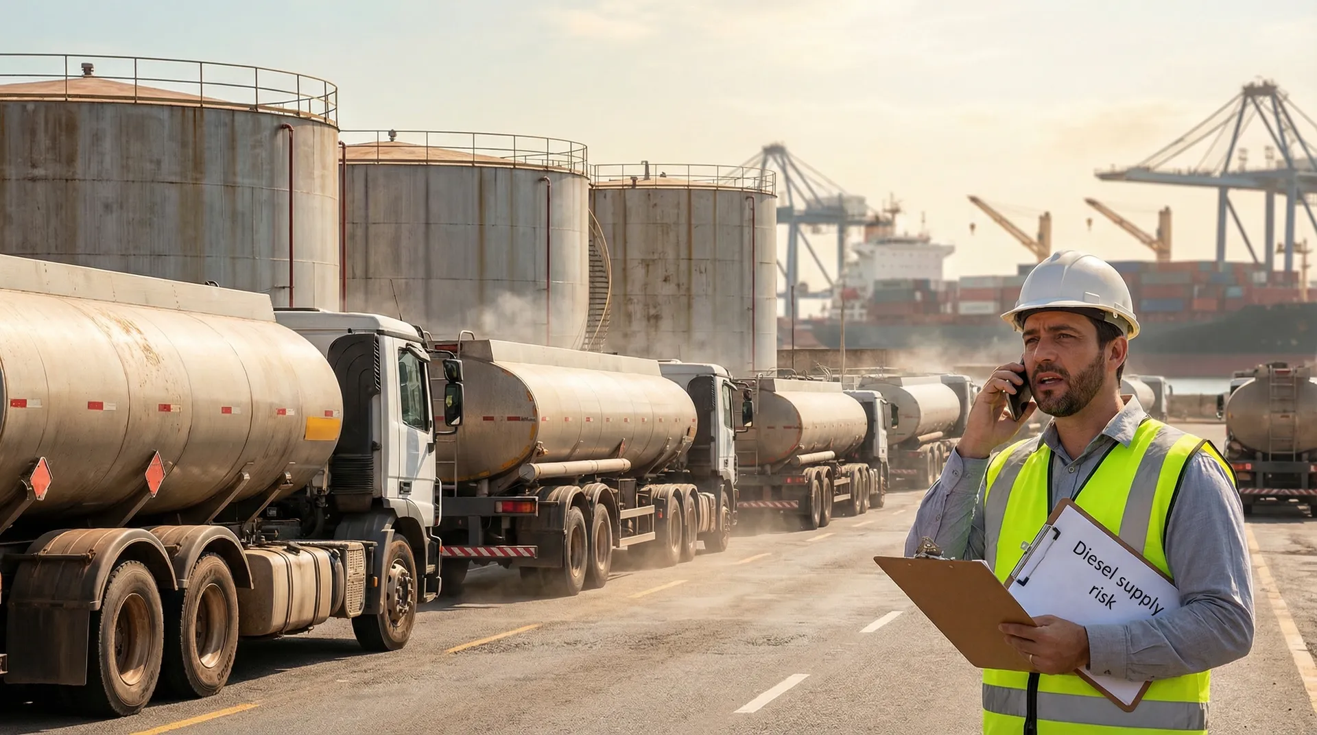 Brésil: le risque sur le diesel s'intensifie, les importations pèsent sur les ports et la logistique